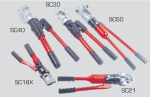 Hi-Force自我包含< b类=红> < / b >电缆卷边工具
